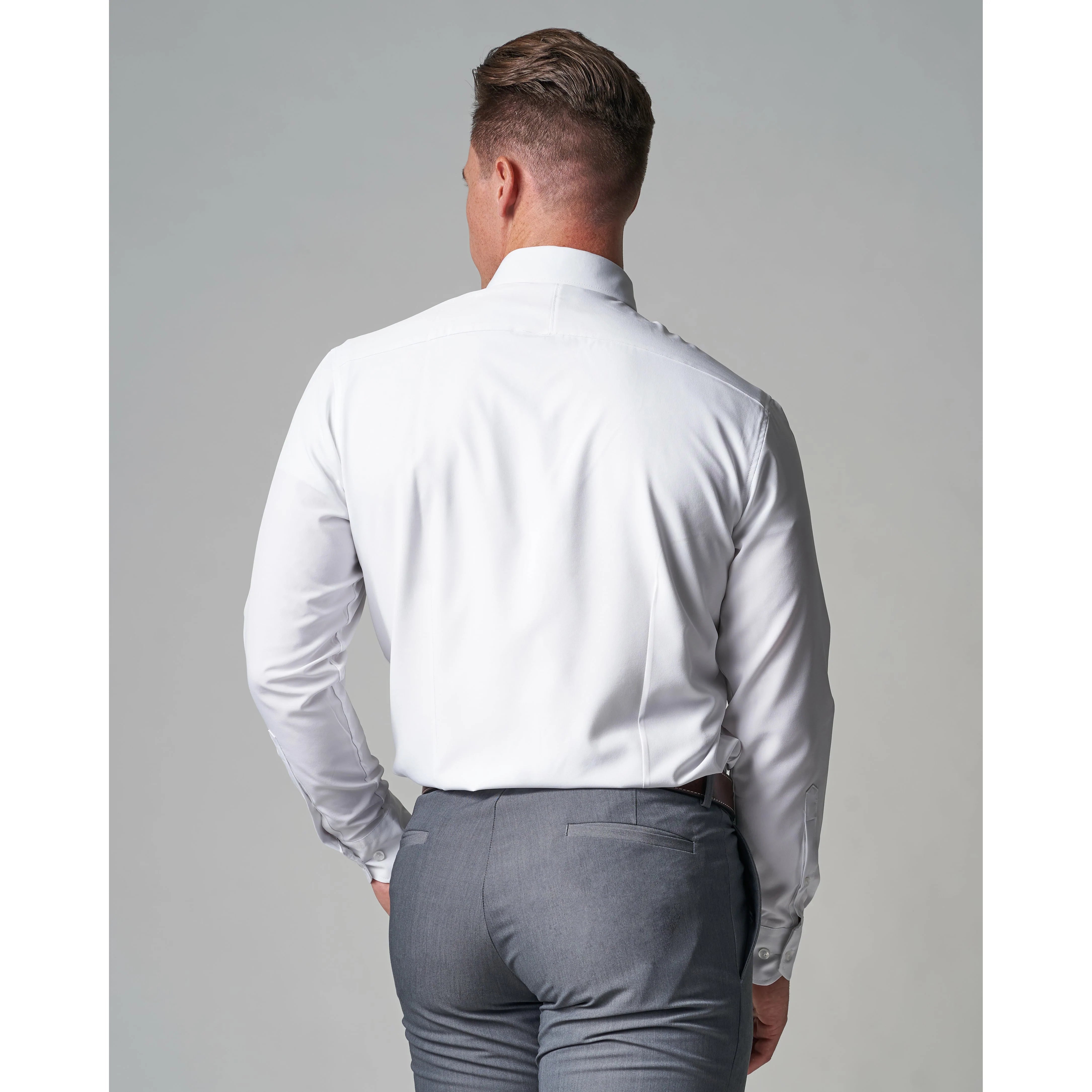 Tempo+ 4-Way Stretch Shirt | Slim Fit · Holmes Clothing